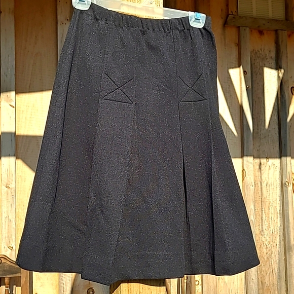 Bodin Knits Polyester Pleated Mini Skirt 1960s - Picture 1 of 8